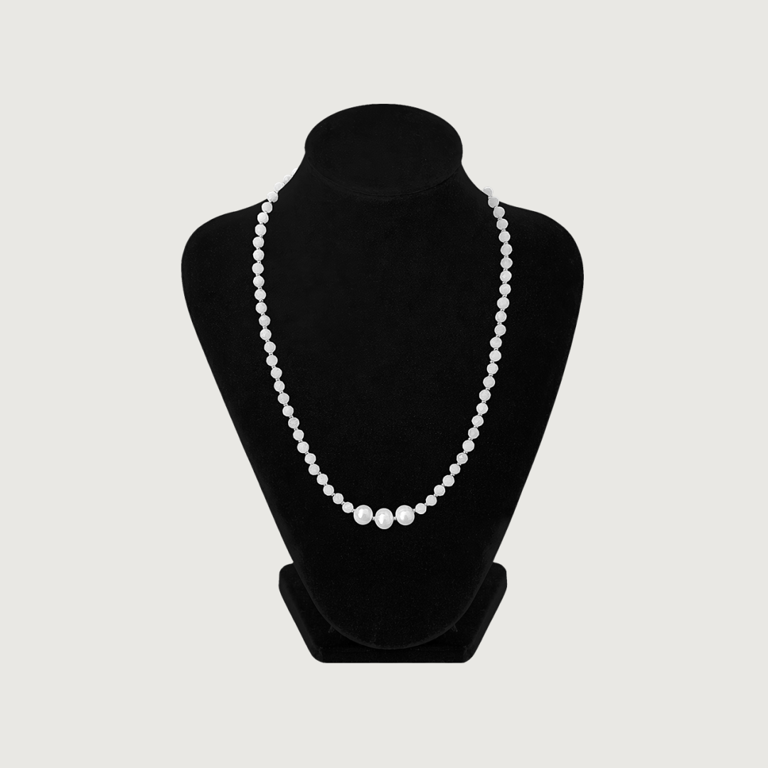 Colier Piatra Lunii + Perle de cultură