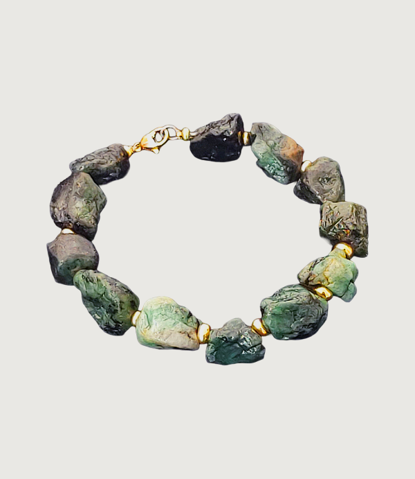 Brățară Smarald brut