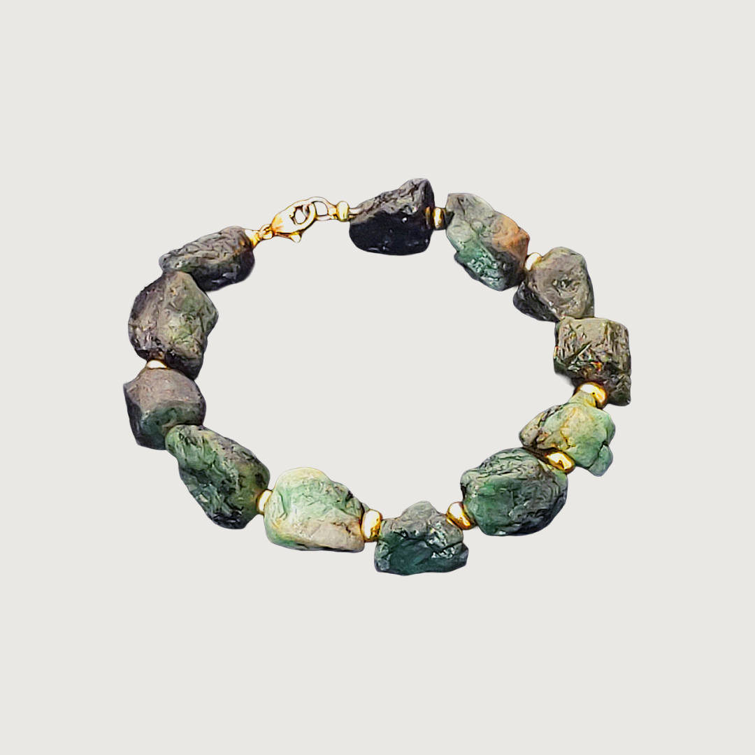 Brățară Smarald brut