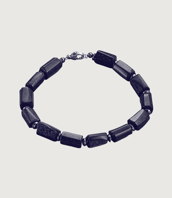 Brățară Piatra Soarelui indigo