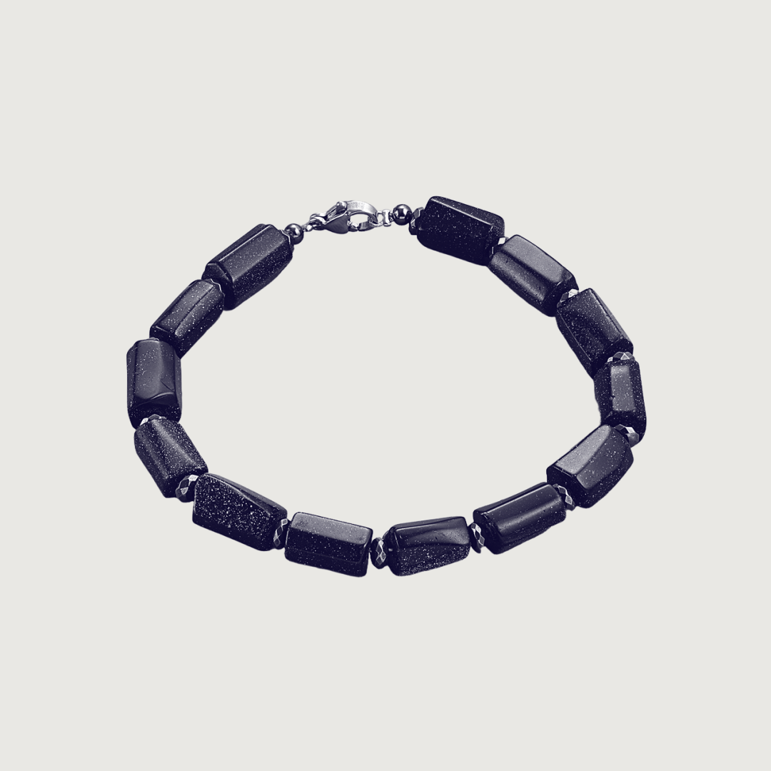 Brățară Piatra Soarelui indigo