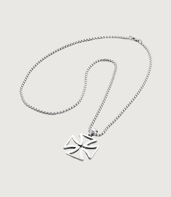 Lanț + Cruce Malteză Simplă