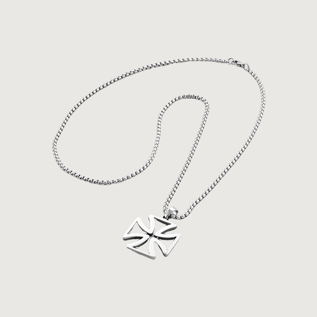 Lanț + Cruce Malteză Simplă